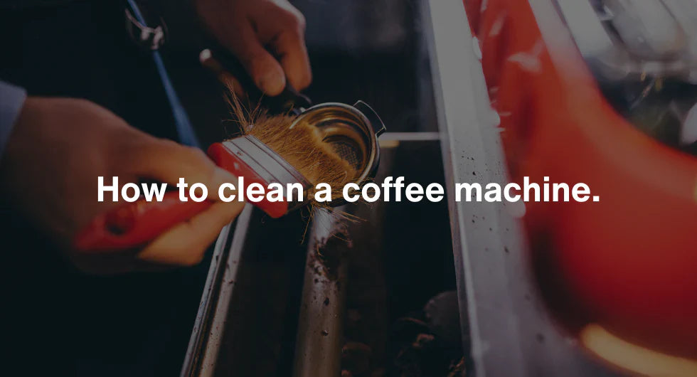 How to clean a coffee machine