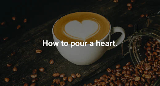 How to pour a heart