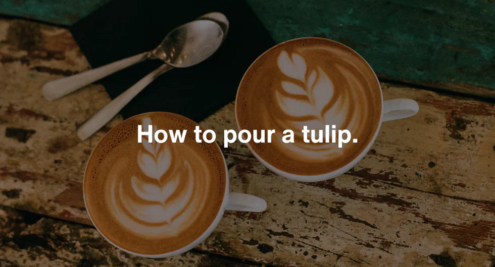 How to pour a tulip