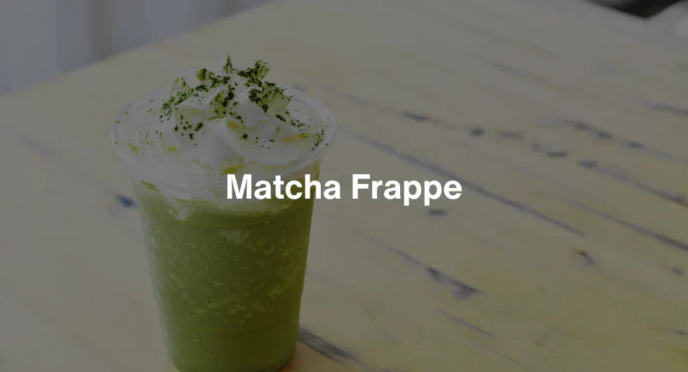 How to Make a Matcha Frappe