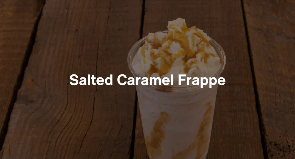 How to Make a Salted Caramel Frappe