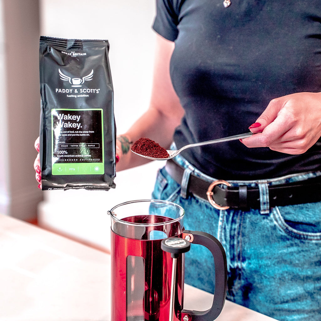 Paddy & Scott's Wakey Wakey Ground Coffee Put Into Cafetiere